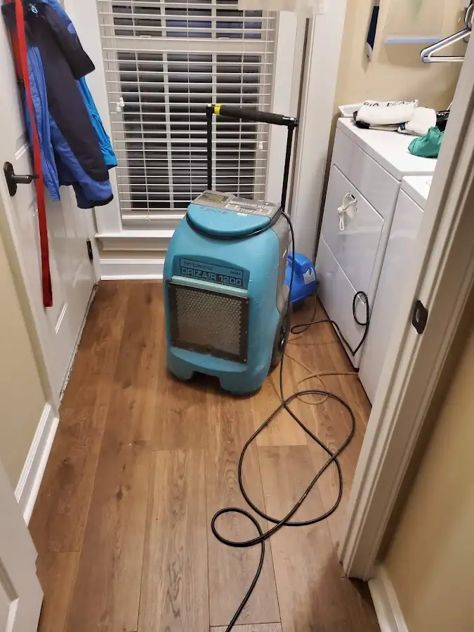 Commercial dehumidifier deployed for Flood Damage Cleanup in Walterboro